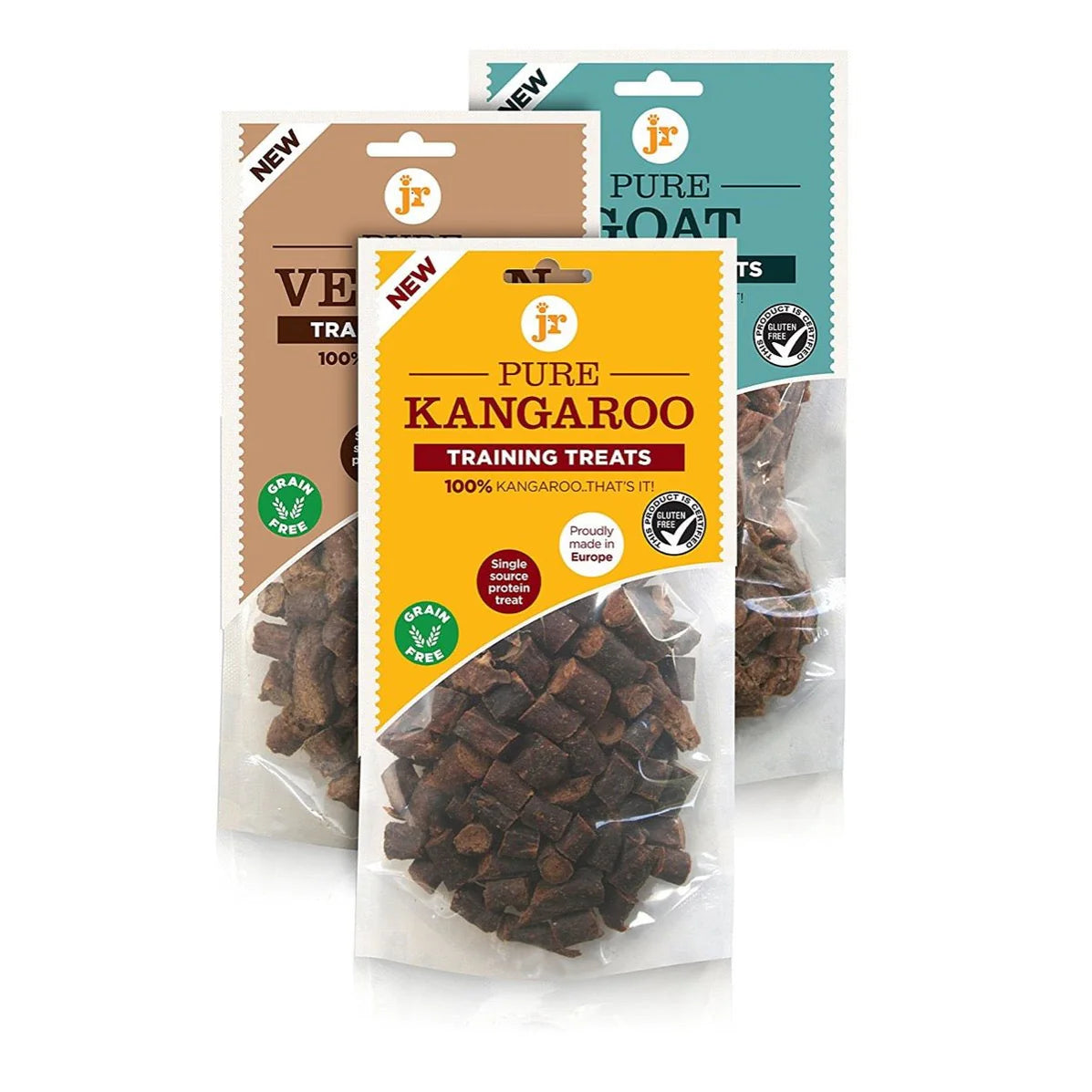 100% Pure Natural Training Treats Kangaroo, venison, & Goat