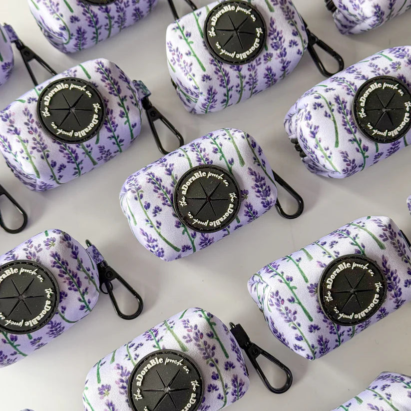 Lavender Haze Dog Poop Bag and Treat Holder