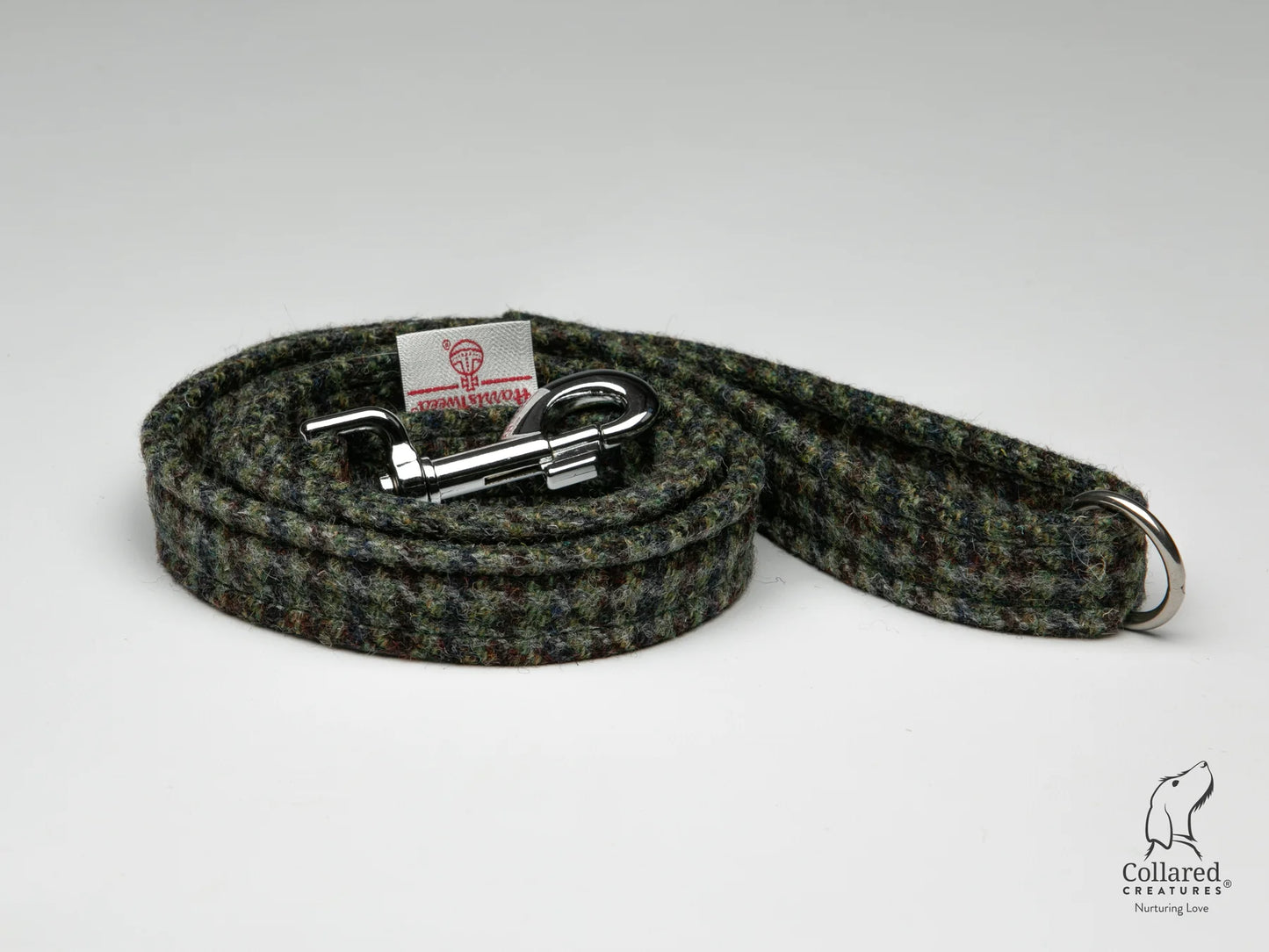 Harris Tweed Autumn Houndstooth lead