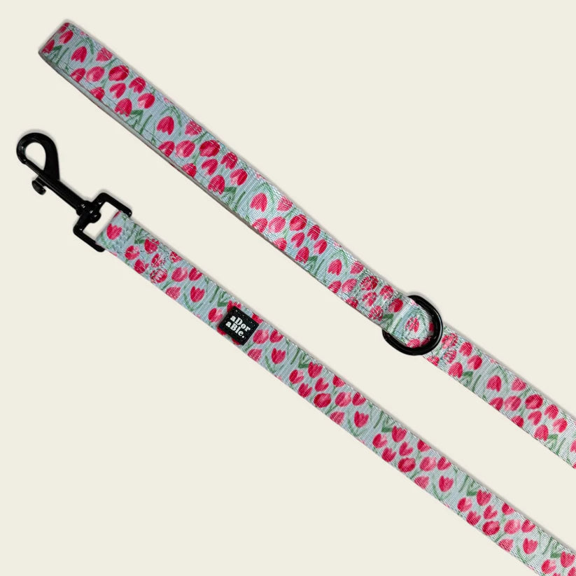 Timeless Tulips Dog Lead