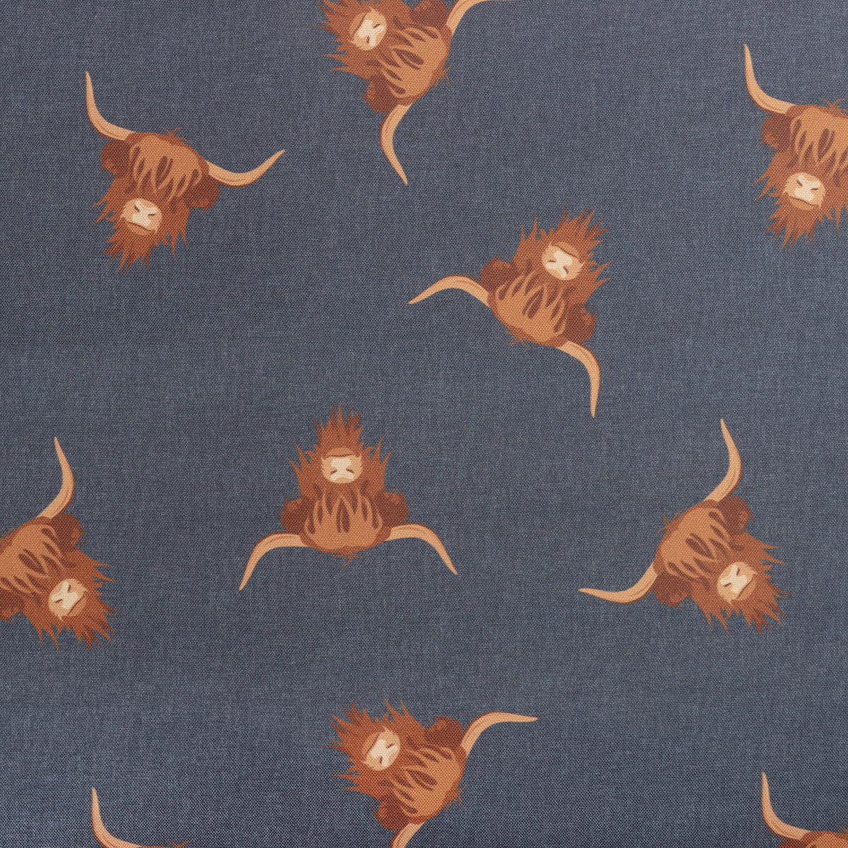 Bramblehorn Highland Cow Dog Bed | Luxury Deep Duvet | Washable Dog Bed