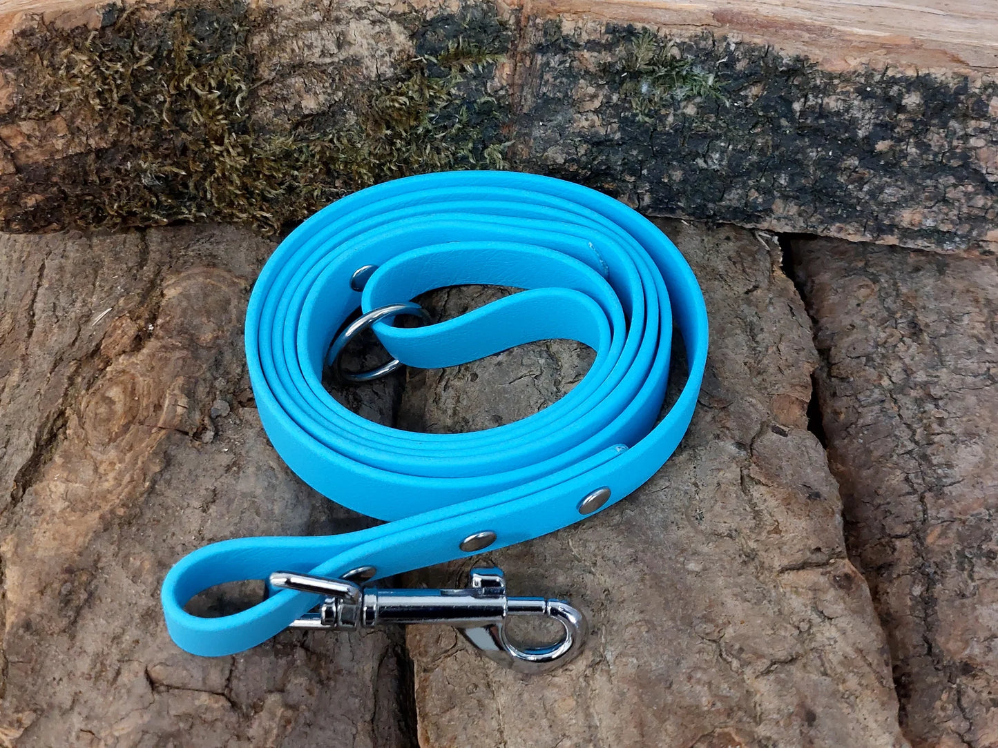 waterproof dog leads uk made Baby Blue