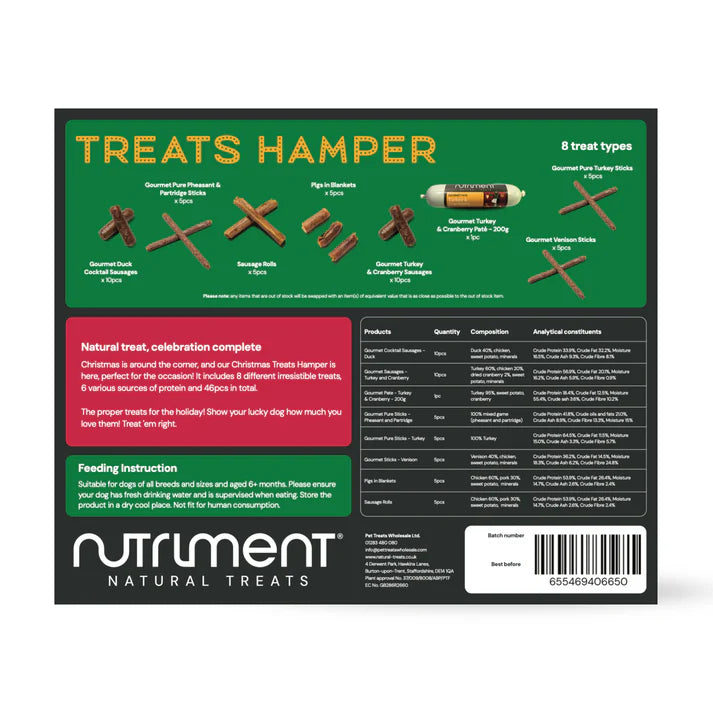 46 piece dog christmas Hamper