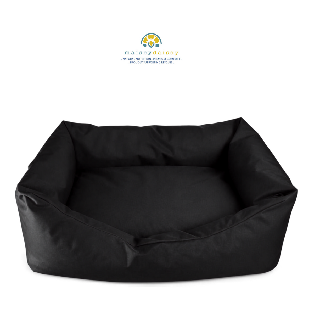 Dreamer Snug Waterproof Sofa Dog Bed - Black