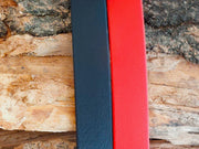 waterproof dog leads uk made multi coloured Black & red