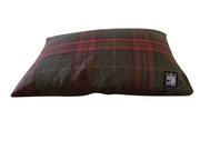 Fabric Cushion dog Bed raglan brown