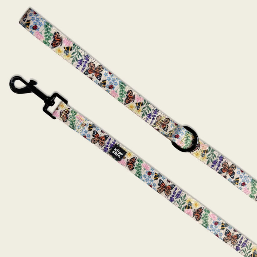 Bumbles & Butterflies Dog Lead