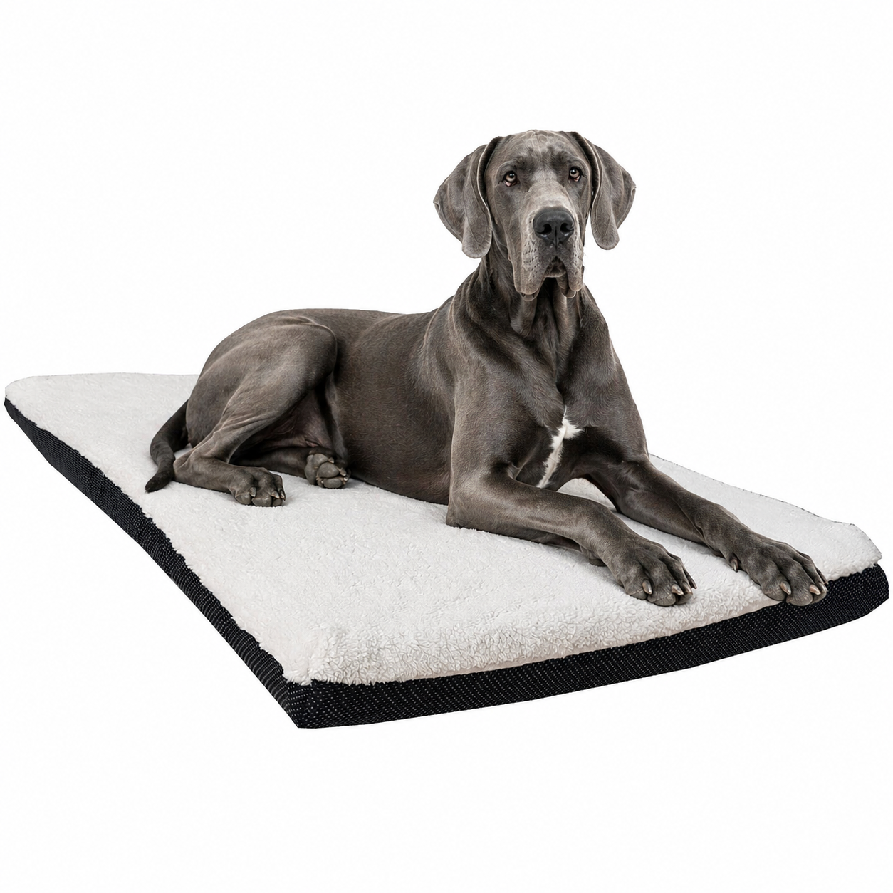 10cm deep orthopaedic foam mattress, perfect beds for giant breed dogs