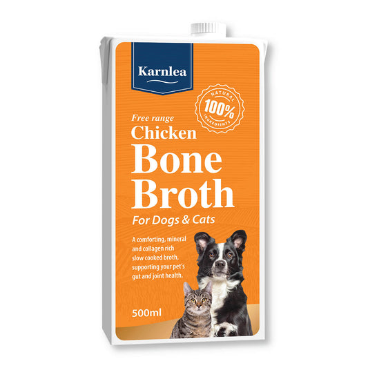 Karnlea Chicken Bone Broth for Dogs & Cats | Natural Collagen Rich
