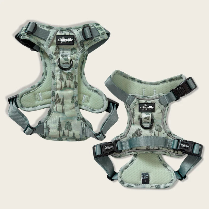 Countryside Hills Dog Harness – AirTag Pocket, No Pull, Adjustable Hiking Harness