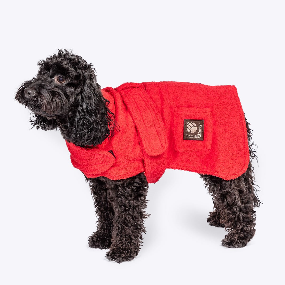 Dog Robe Red