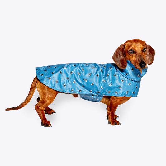 Fat Face spotty Bees Dog Rain Coat