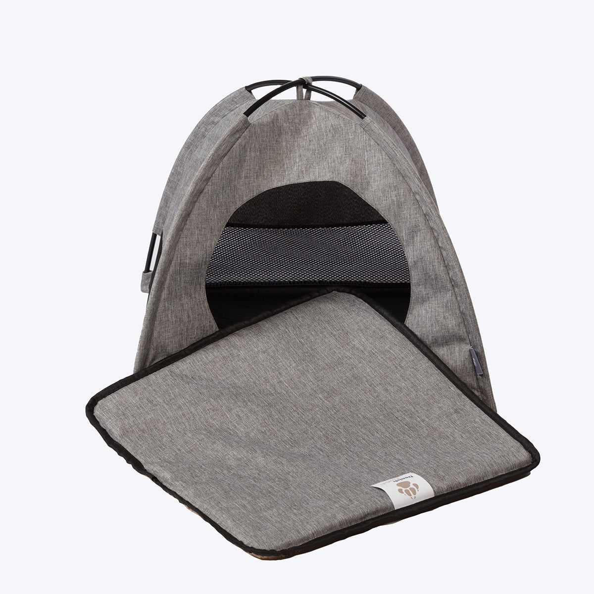 Cat Tent Bed Mattress Grey