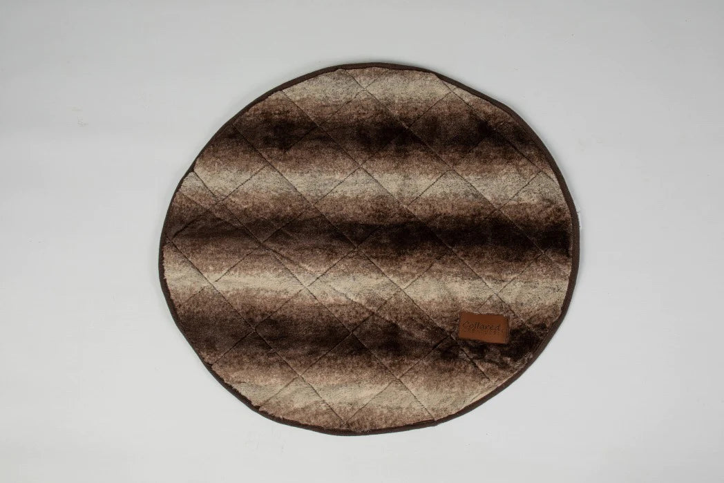 Cocoon Dog bed round blanket beige