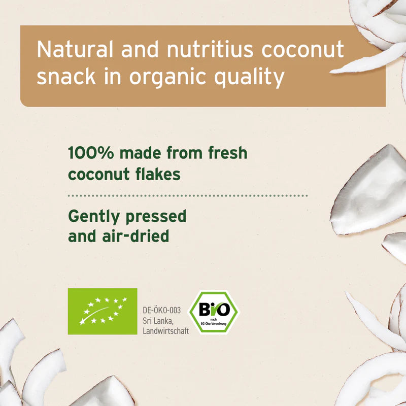Coconut snack c natural, nutritious, and organic 