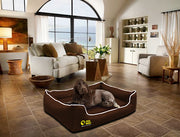 Dog Doza Dreamer Dog Bed Waterproof Brown