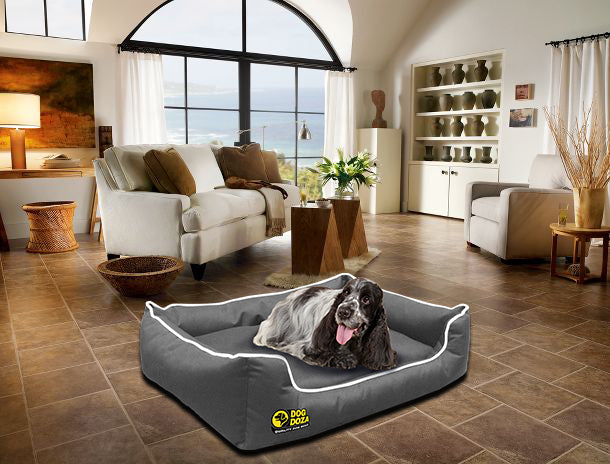 Dog Doza Dreamer Dog Bed Grey