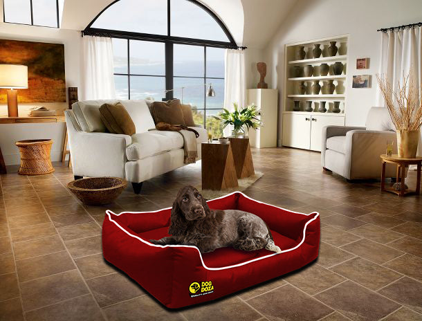 Dog Doza Dreamer Dog Bed Red