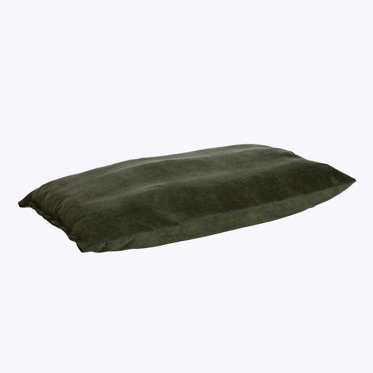 Luxury Washable Cord Dog Bed Fern Green
