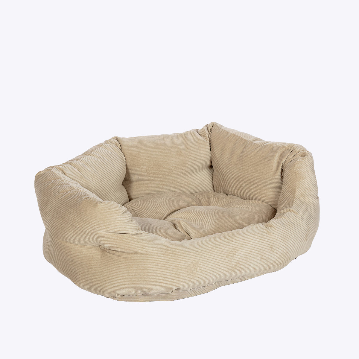 Stone Elden Deluxe Slumber Dog Bed – Luxury Cord Bolster Bed