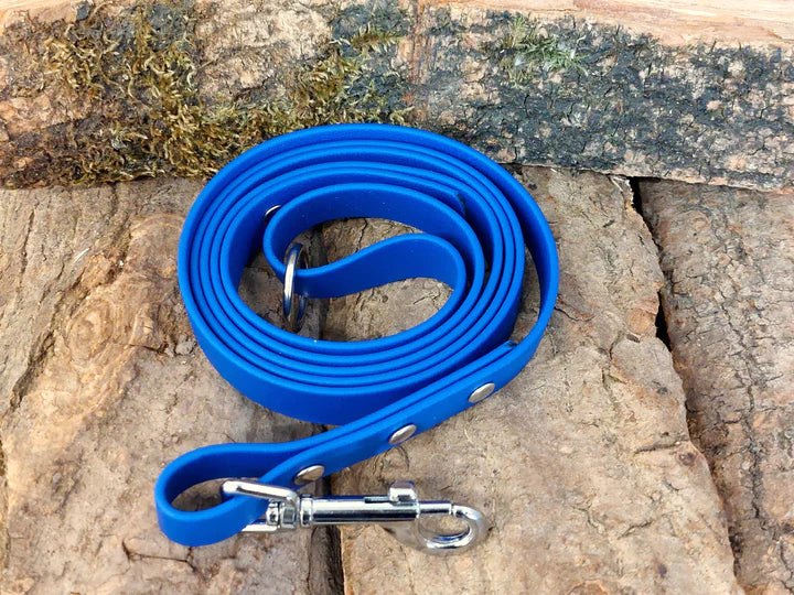 waterproof dog leads uk made Electric Blue