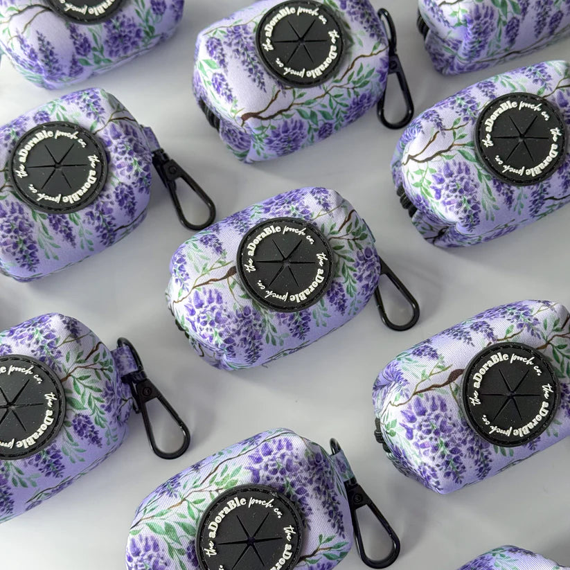 Wisteria Poop Bag & Dog Treat Holder