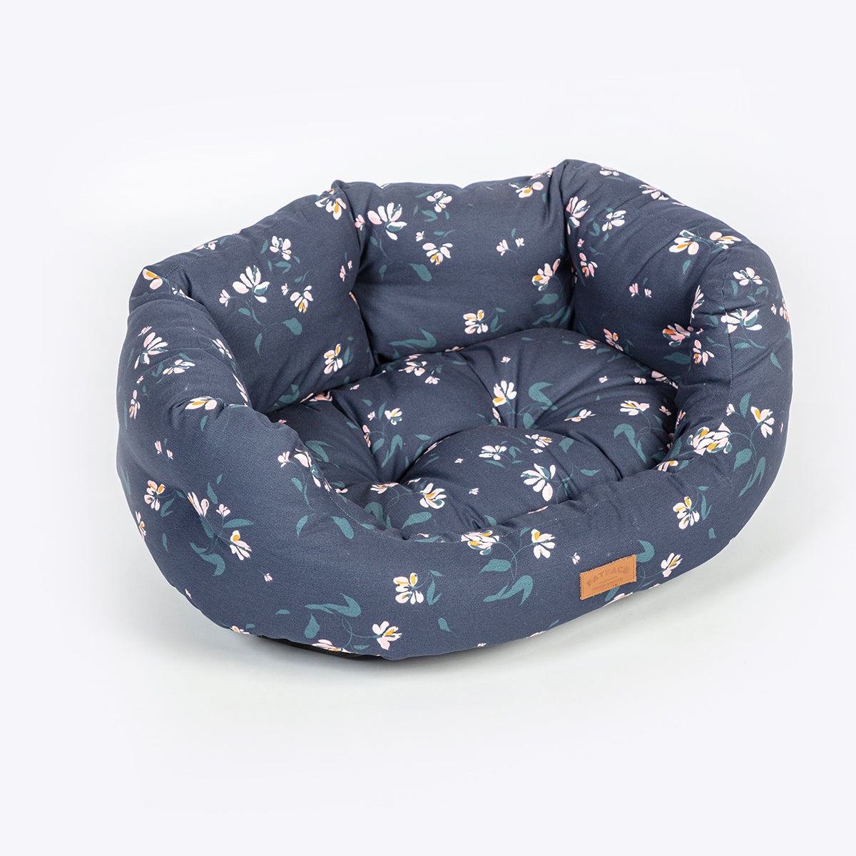 FatFace Floral Deluxe Slumber Dog Bed – Cosy, Eco-Friendly Comfort for Your Dog