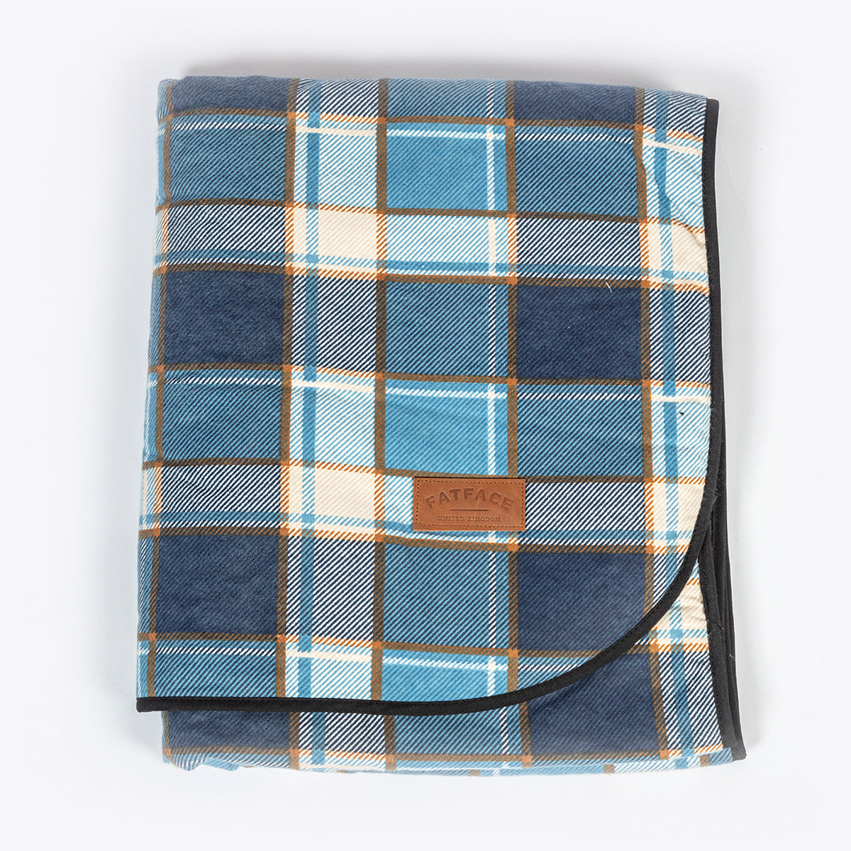FatFace Fleece Check Luxury Dog Blanket
