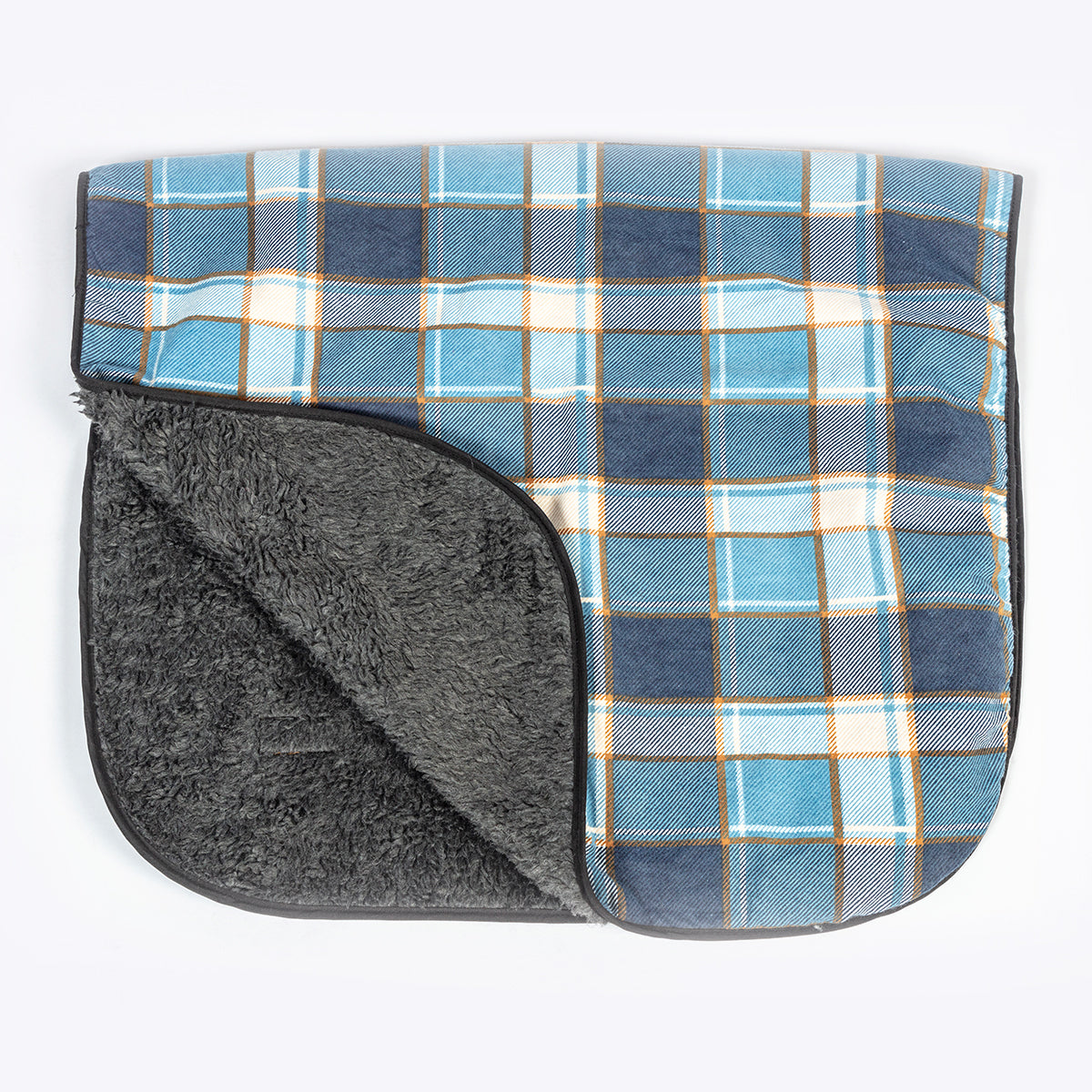 FatFace Fleece Check Blanket