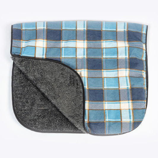 FatFace Fleece Check Blanket