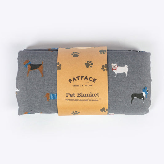 FatFace Marching Dogs Blanket – Cosy, Fun & Eco-Friendly