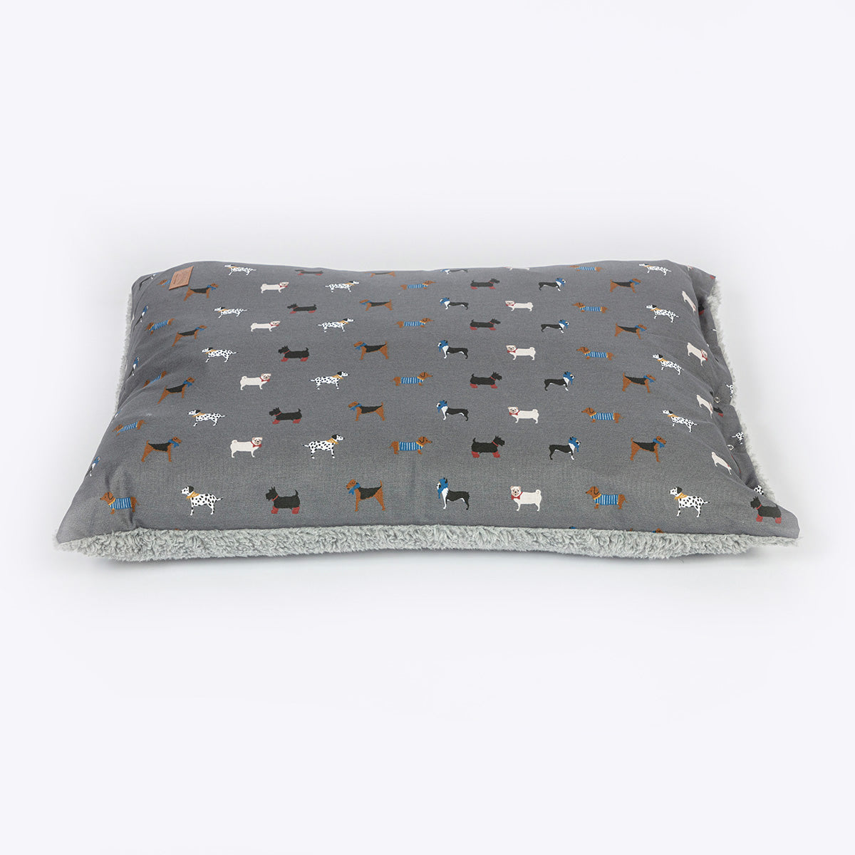 FatFace Marching Dogs Deep Duvet Dog Bed