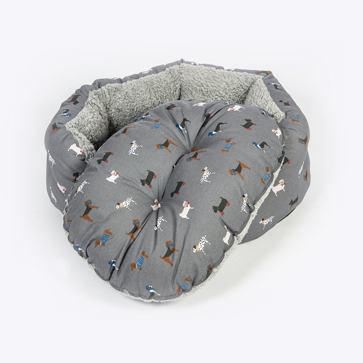 FatFace Marching Dogs Deluxe Slumber Dog Bed 
