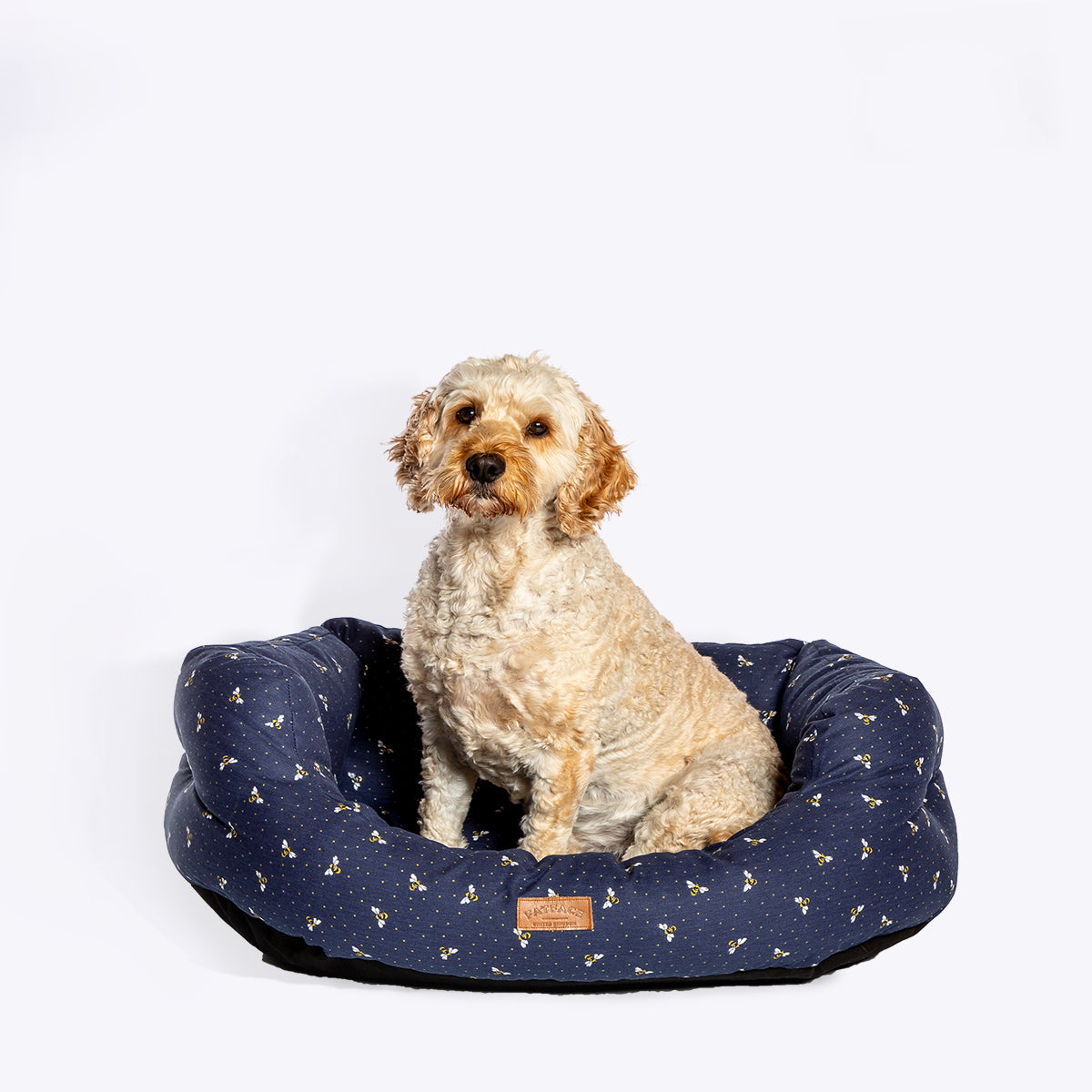 FatFace Spotty Bee Deluxe Slumber Dog Bed – Cosy, Eco-Friendly Comfort for Your Dog