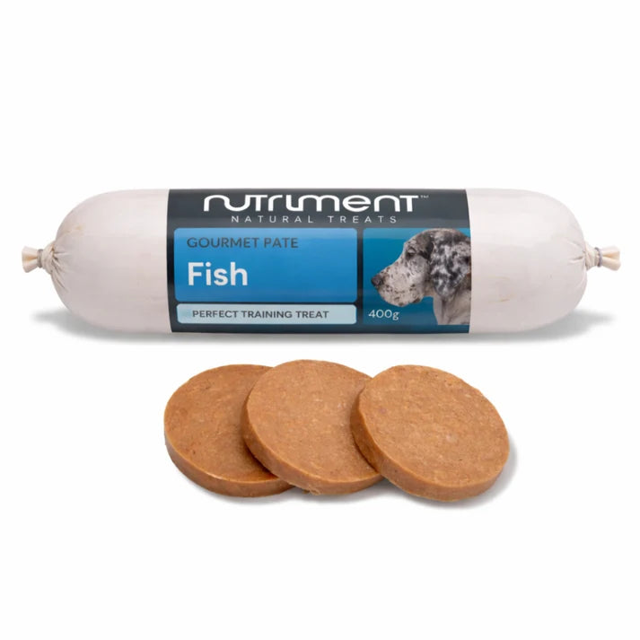 Nutriment Gourmet Dog Pâté 400g Fish