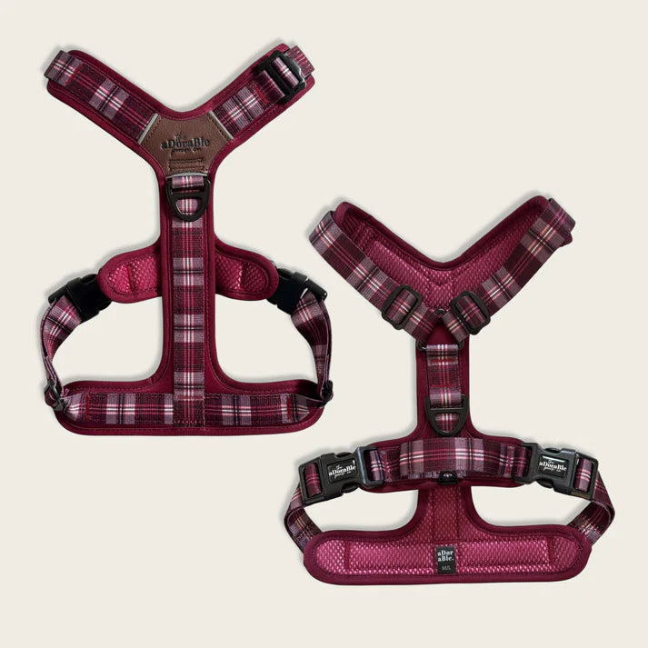 Heritage streamline pro merlot manor dog harness