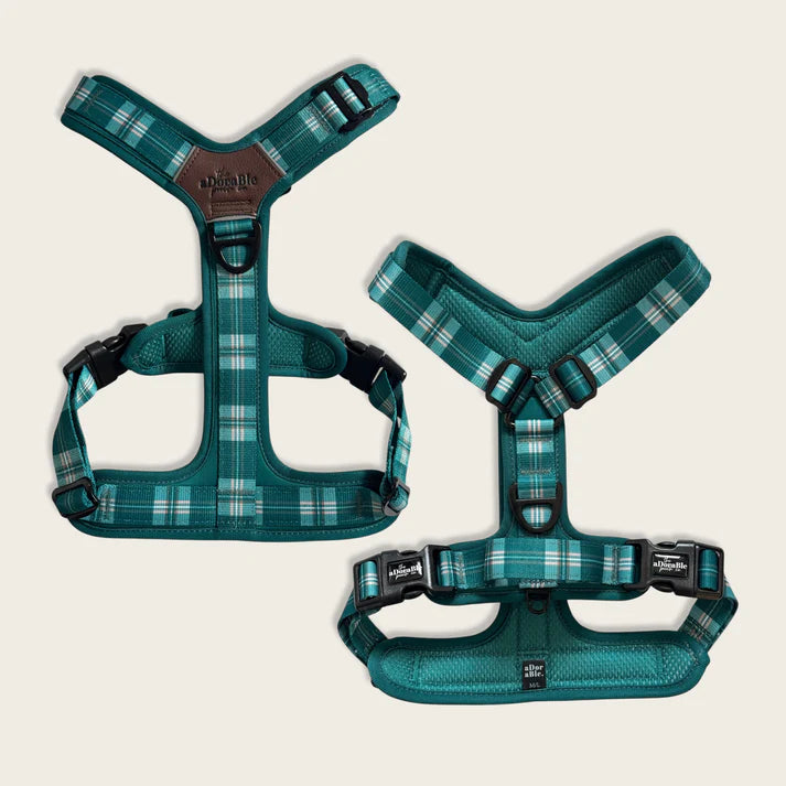 Heritage streamline pro pheasant green dog harness