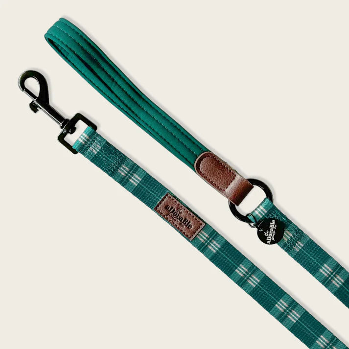 Heritage pheasant green dog lead