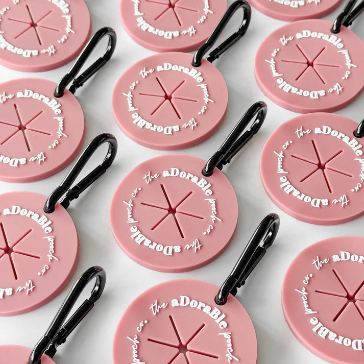 Heritage strawberry dog waste bag holder