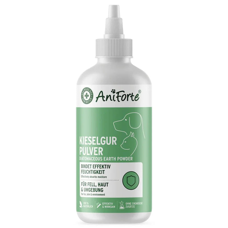 AniForte Diatomacous Earth Powder Flea and Mite preventative for dogs and cats