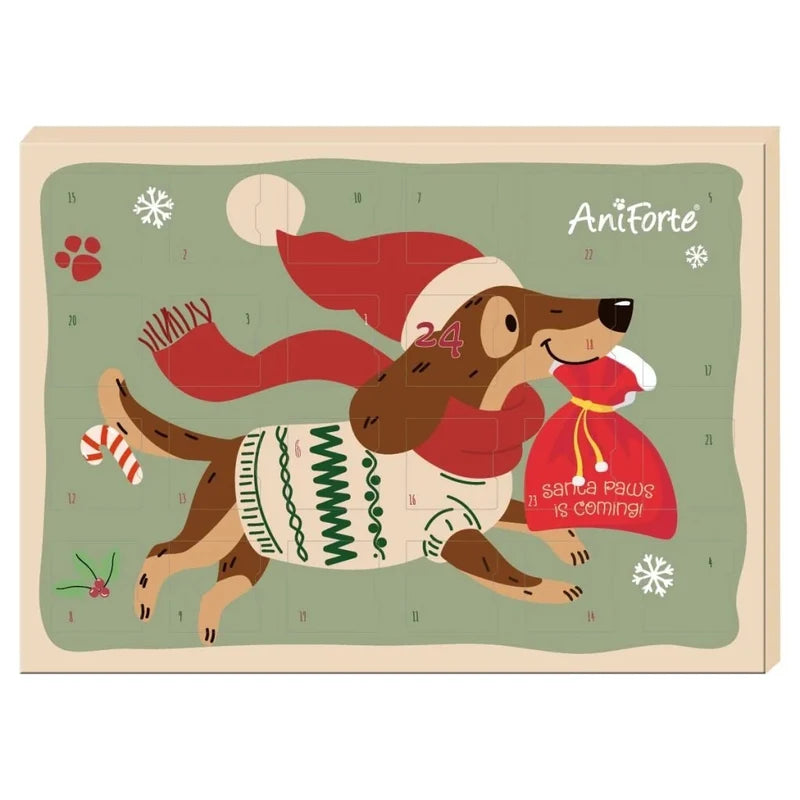Aniforte Dog Advent Calendar 2026 | Natural Christmas Dog Treats