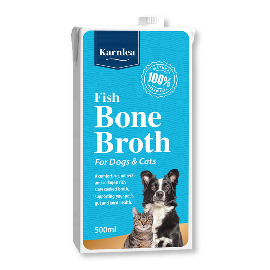 Karnlea Fish Bone Broth for Dogs & Cats | Natural Collagen Rich