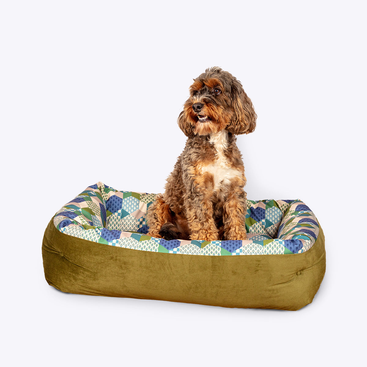 Laura Ashley Thistle Patchwork Cat and Dog Lounger
