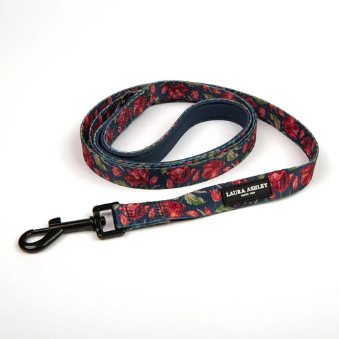 Laura Ashley gosford meadow fabric dog lead