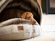 Dog Luxury Cave Beds Replacement cover Beige