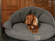 Dog Luxury Cave Beds Replacement cover Grey