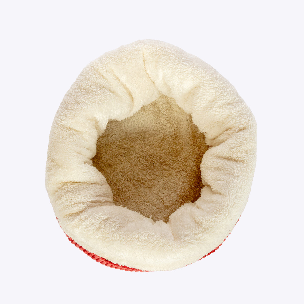 Fleece Cat cosy Nest bed