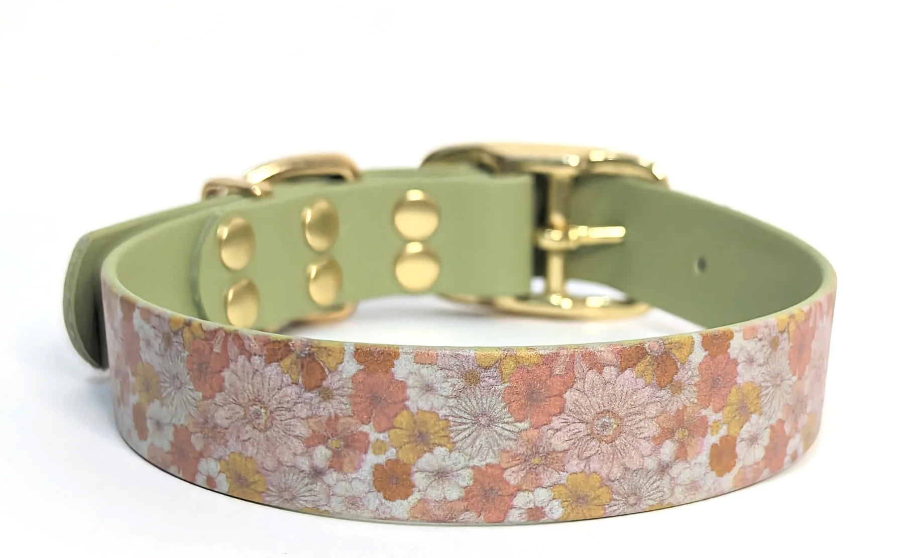 Autumn Flowers waterproof collar