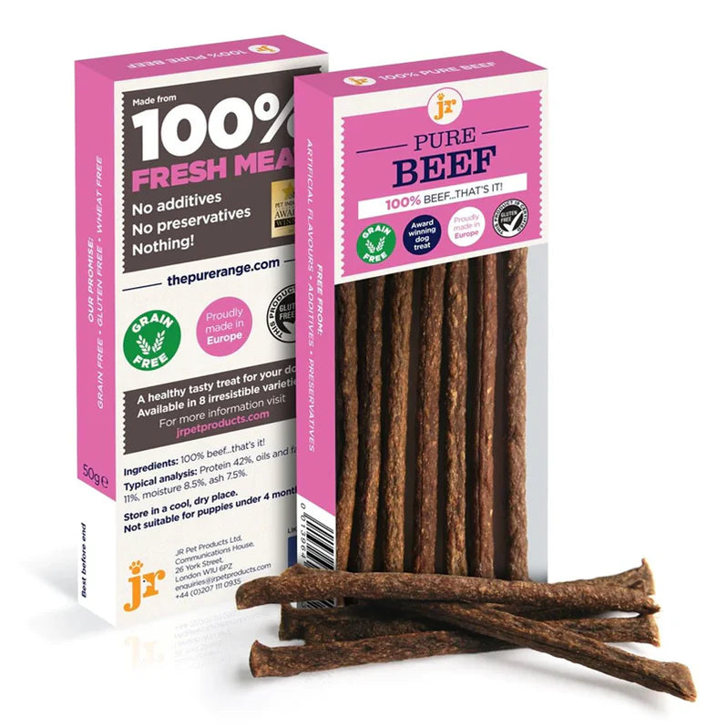 JR Pure hypoallergenic beef sticks