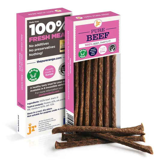 JR Pure hypoallergenic beef sticks